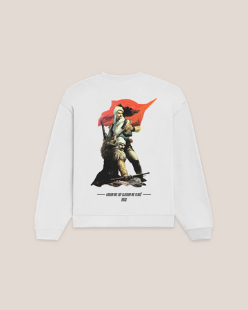 Lagur me lot e djegur me flage! Sweatshirt