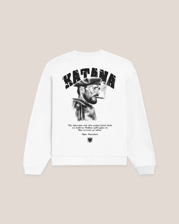 Katana White Sweatshirt