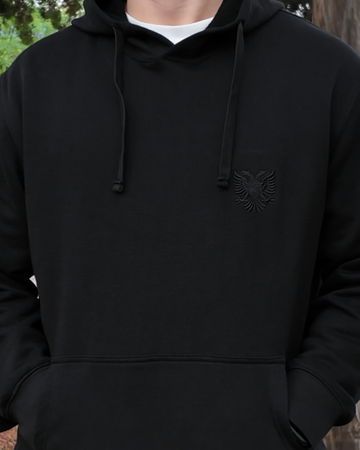 Shqiponja e qendisur - Hoodie