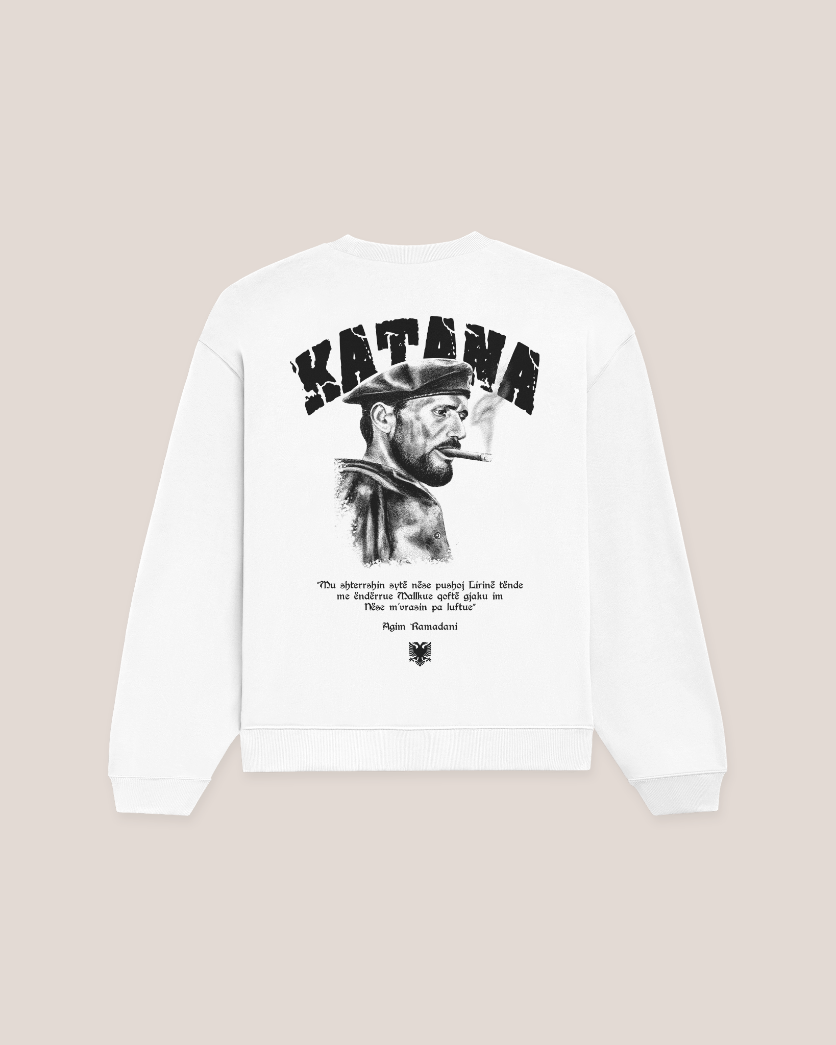 Katana White Sweatshirt