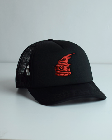 Perkrenarja e Skenderbeut - Black Embroidered Hat