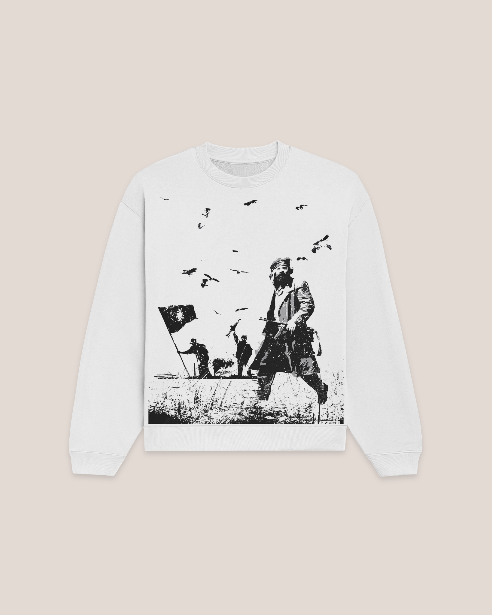 Adem Jashari - Lufta White Sweatshirt