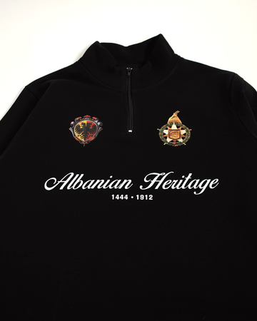 Albanian Heritage Half Zipped